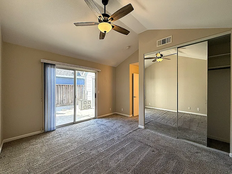 Primary Bedroom with Patio Access