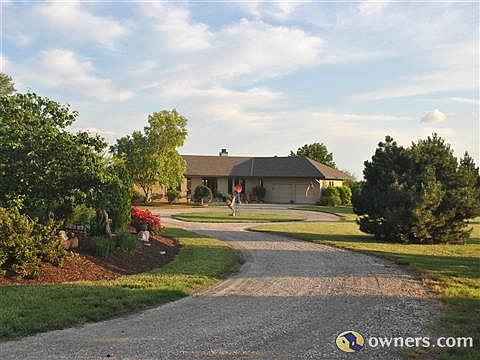 From driveway entrance