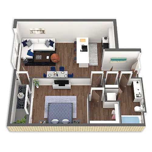 Floor plan Blue Platinum