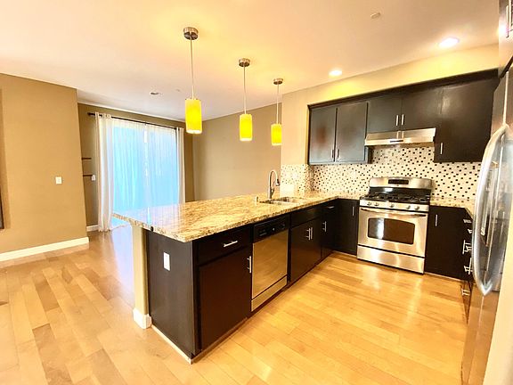 kitchen and dining room