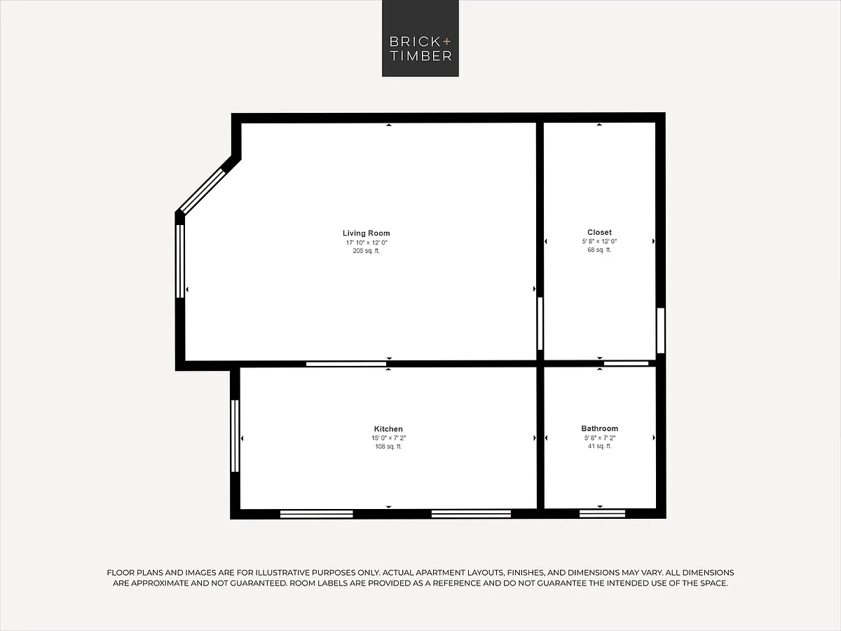 Floor plan Studio
