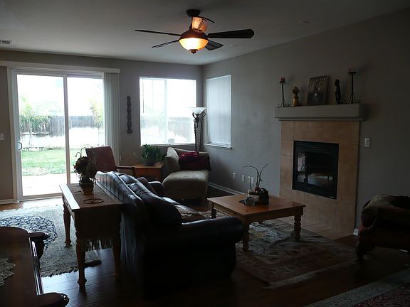 Living looking out to yard