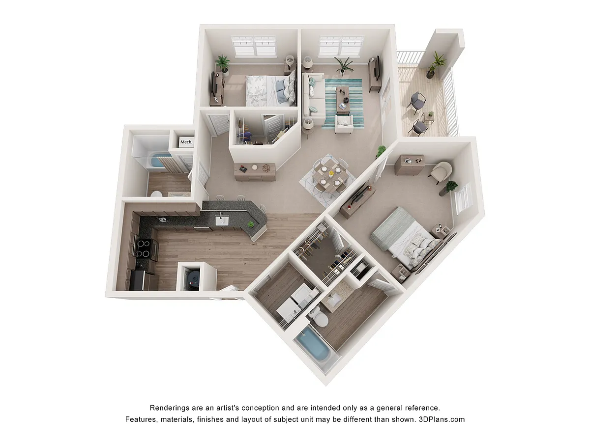 Floor plan The Stoney Knob