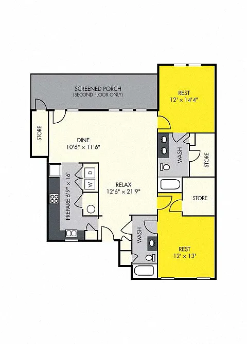 Floor plan Birch