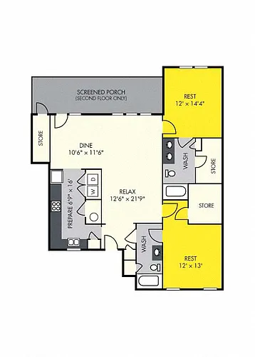 Floor plan Birch