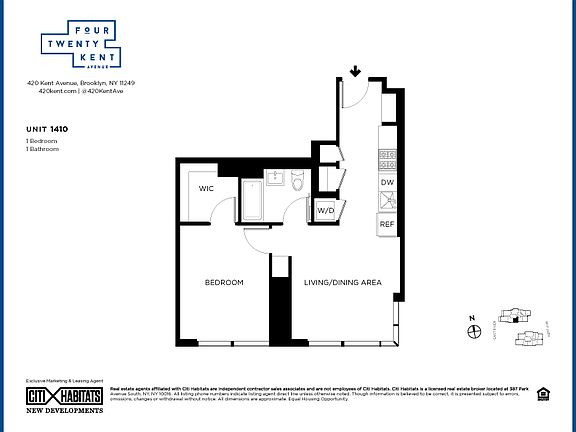 2nd image of 420 Kent Ave APT 1410