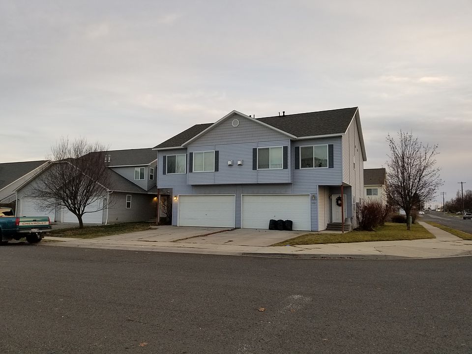 Front of Duplex. Unit is on the left