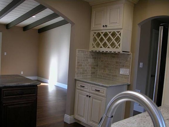 Wine Rack in Kitchen