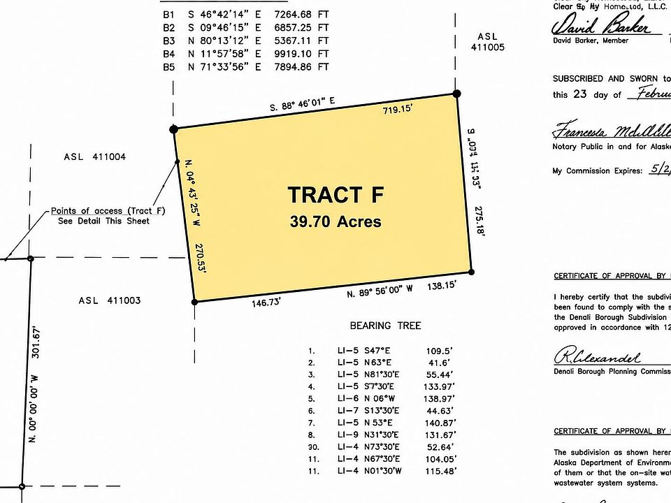 1st image of TRACT F Asls #91-63