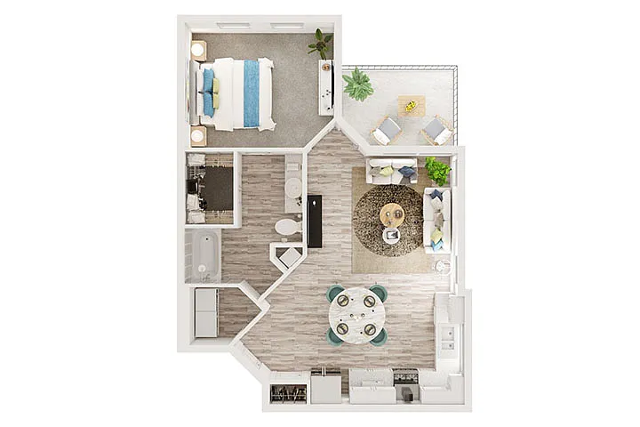 Floor plan A1A