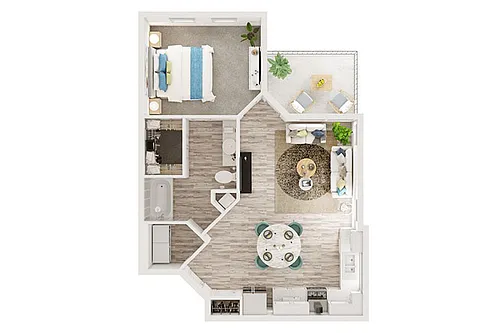 Floor plan A1A