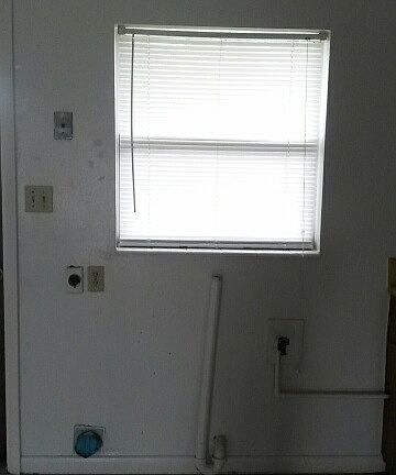 Washer/Dryer Hook up in Kitchen