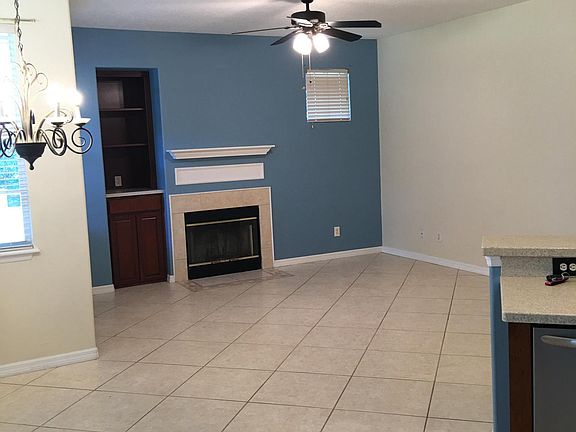 Family Room area with fireplace 