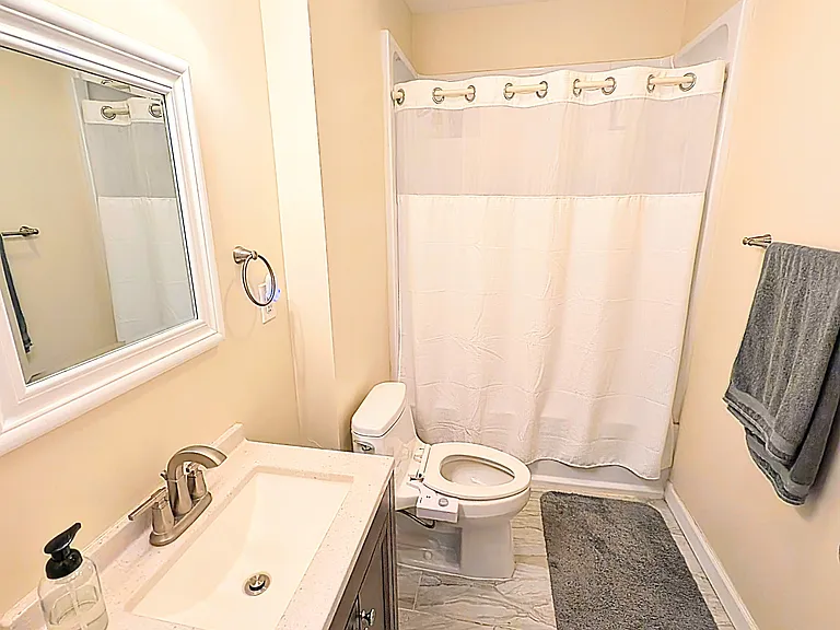 Upstairs bathroom.
