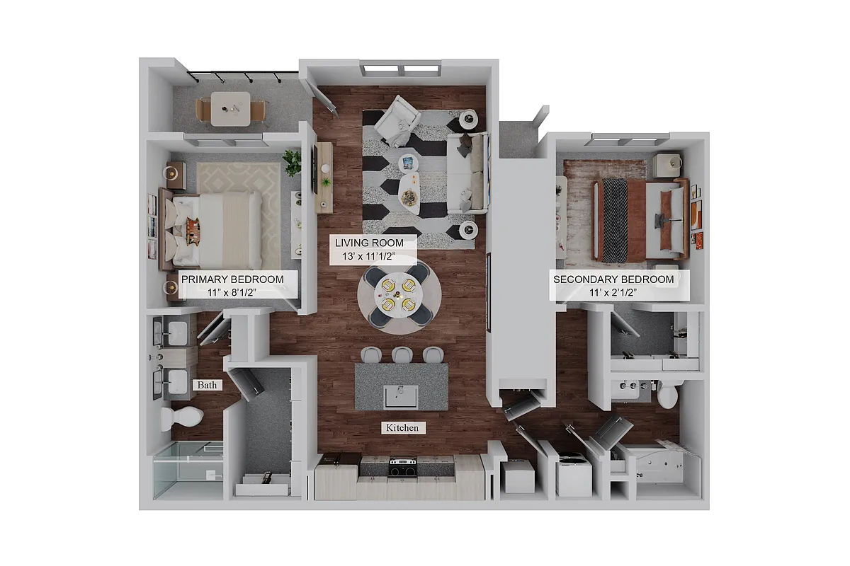 Floor plan The Collab (B1)