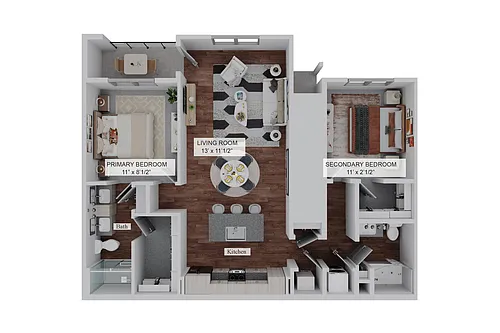 Floor plan The Collab (B1)