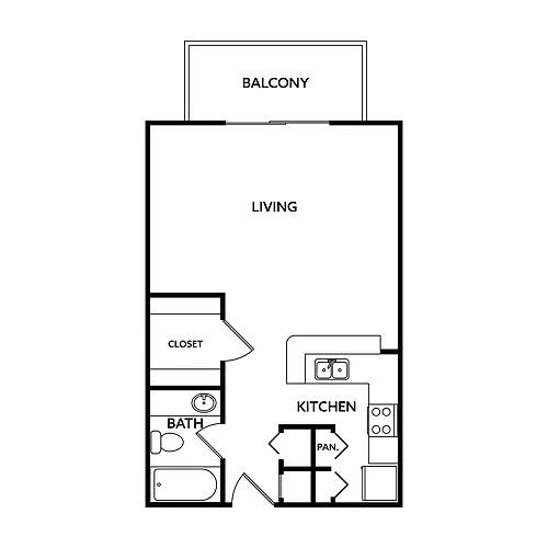 Floor plan Black Oak