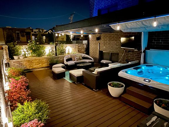 1 of 3 outdoor spaces - private to unit