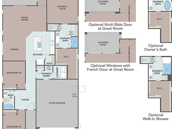 Experience luxury in this modern three-bedroom home with stylish architectural design details.