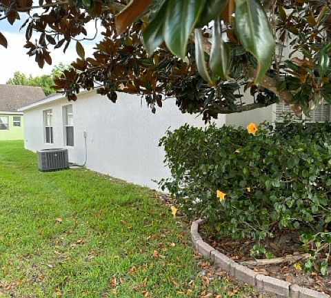 Left side of House