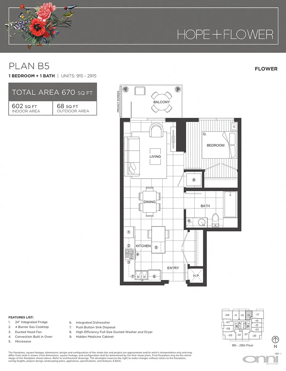 Floor plan B5