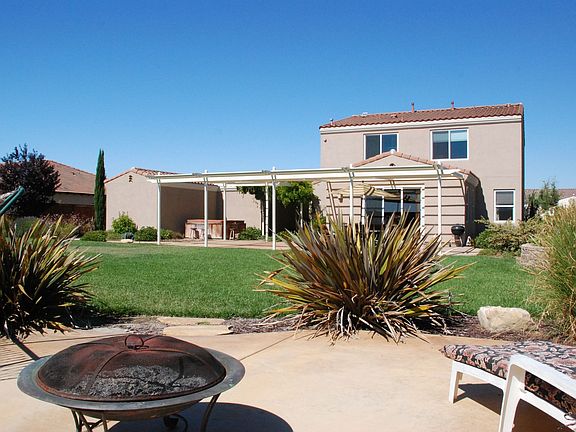 View of rear yard from star-gazing patio