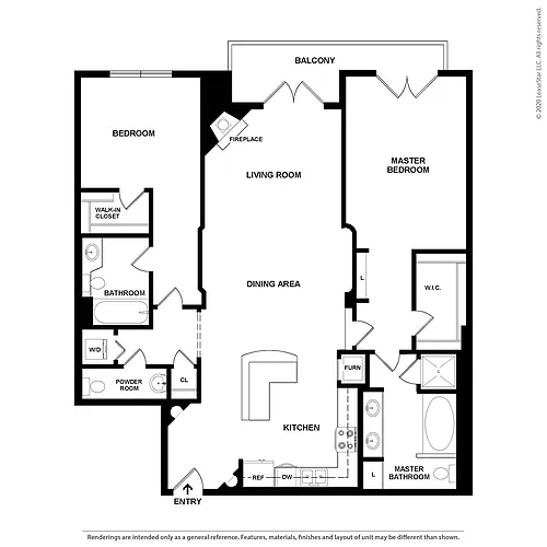 Floor plan 2X25F
