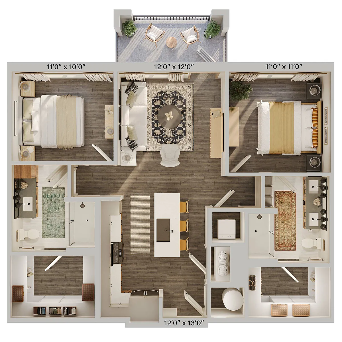 Floor plan B1