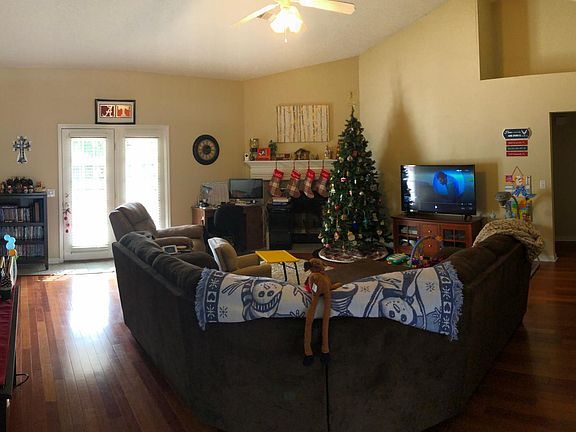 front door into living room
