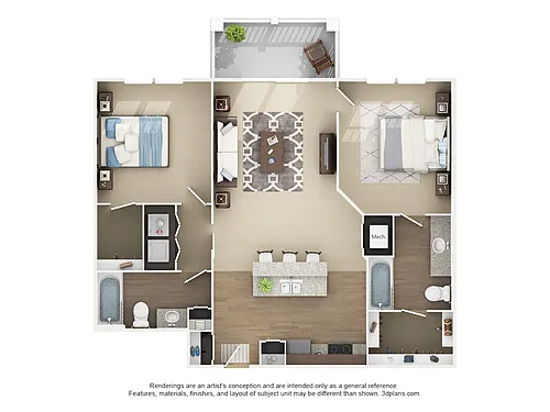 Floor plan 2A