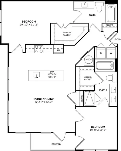 Floor plan B4