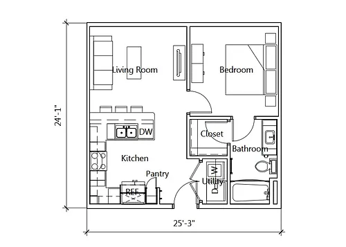 Floor plan A2