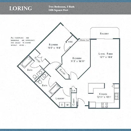 Floor plan Loring