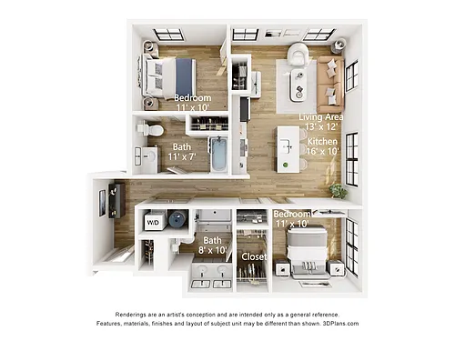 Floor plan King