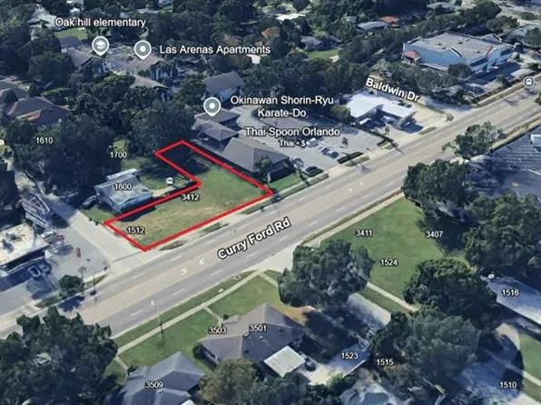 3412 Curry Ford Rd Lot 3, Orlando, FL 32806