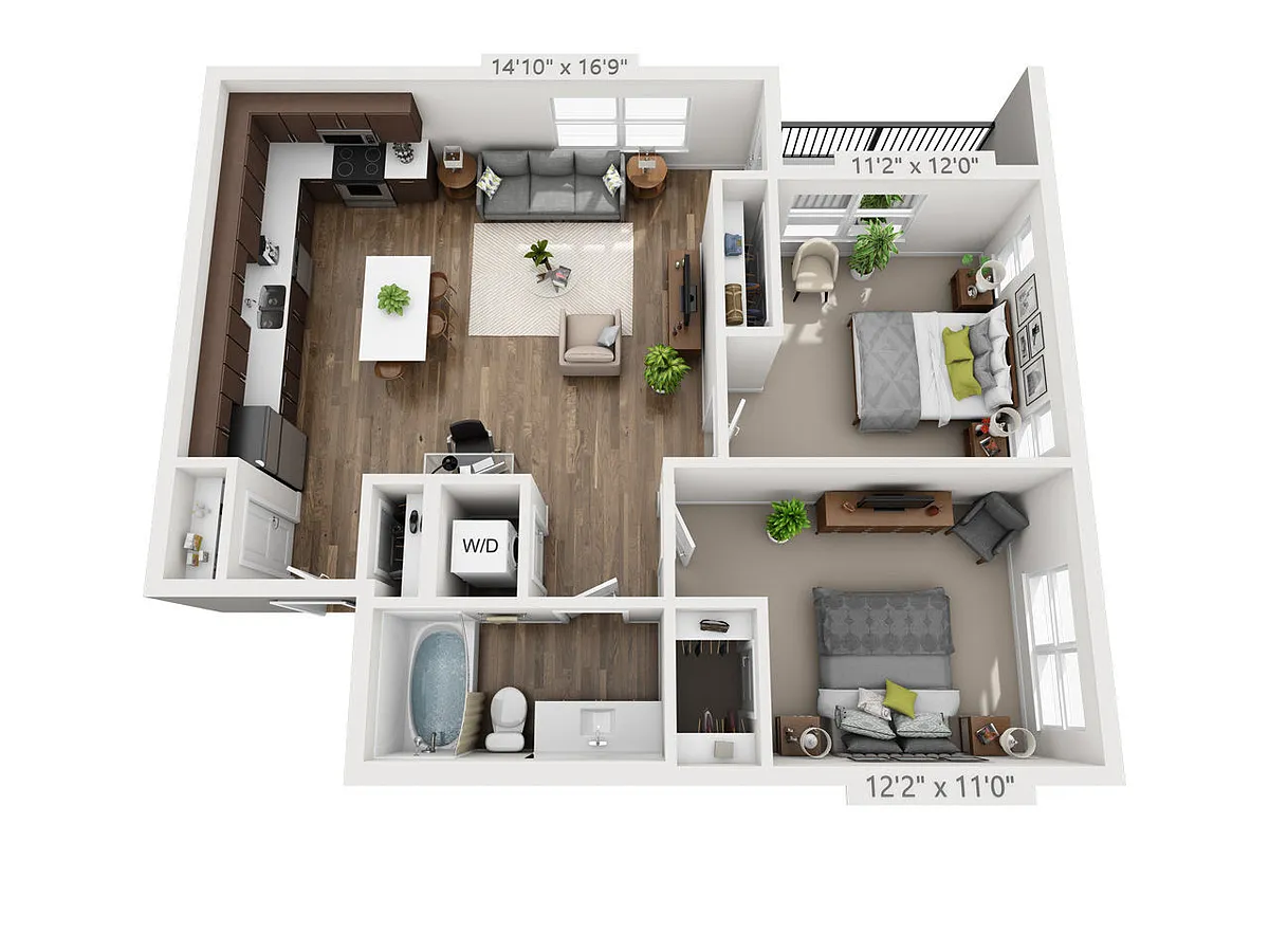 Floor plan B1