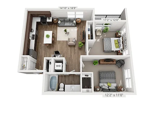 Floor plan B1