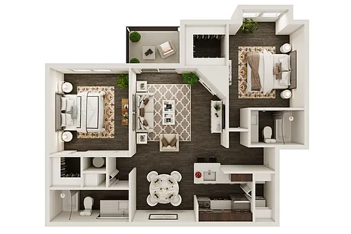 Floor plan Potomac