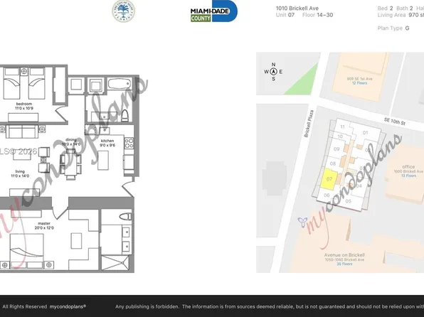 1010 Brickell Ave Unit 2907, Miami, FL 33130