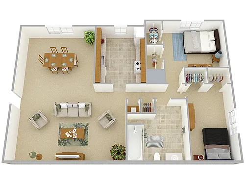 Floor plan The Captain II