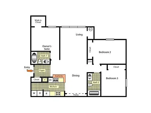 Floor plan Valencia
