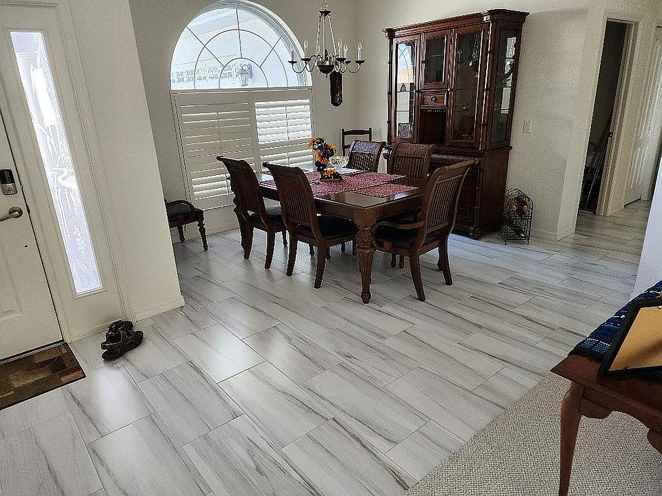 New dining room flooring