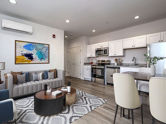 Virtually staged photo