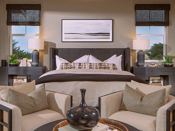 Plan 2 Model Home Primary Bedroom