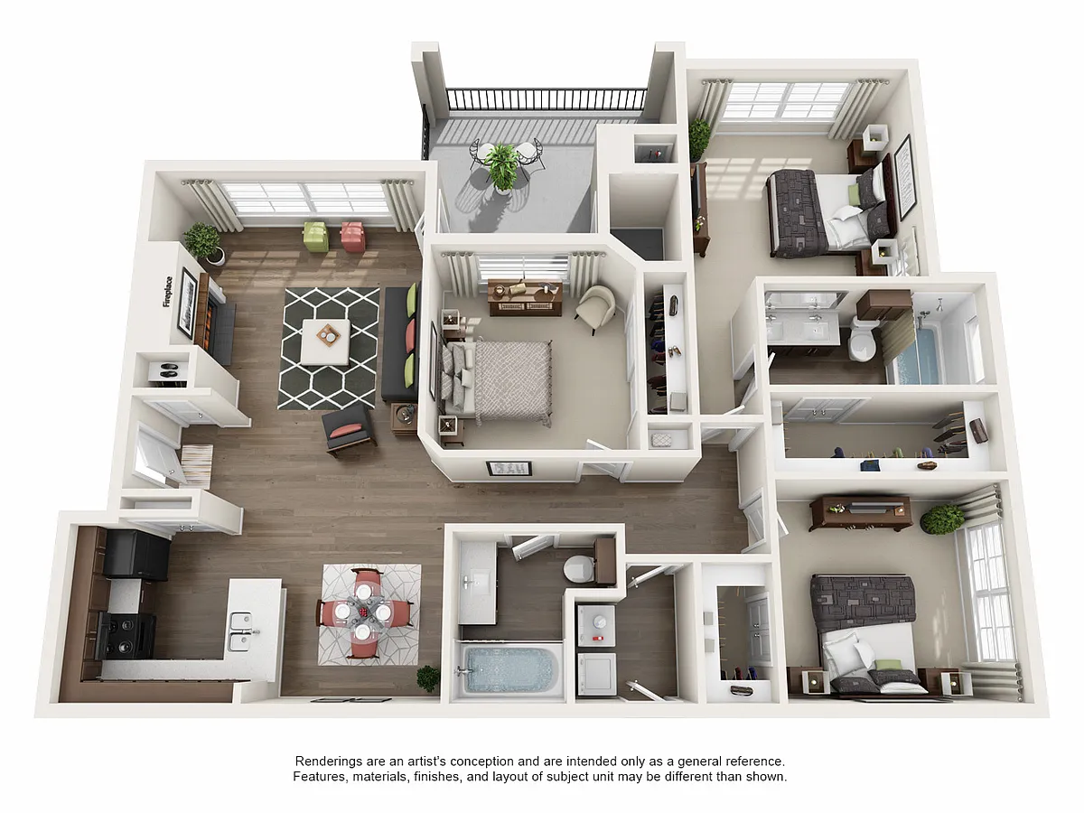 Floor plan C1