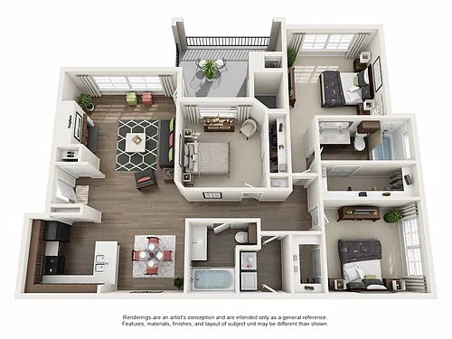 Floor plan C1