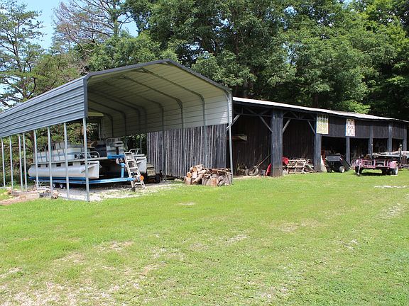 Wood and metal sheds for storage