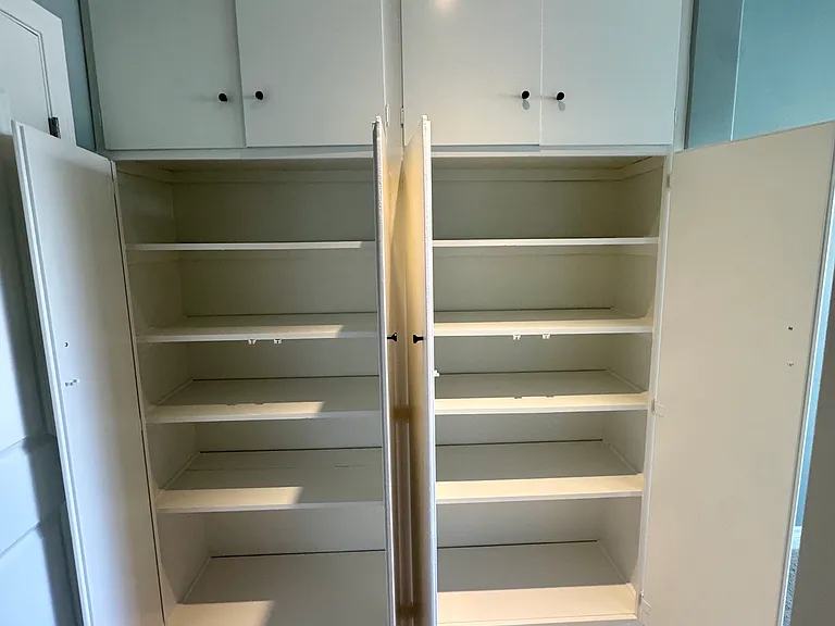 extra cabinet space in bedroom