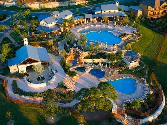 Beach Club - aerial view