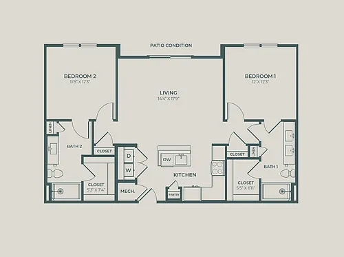 Floor plan B3 Alt